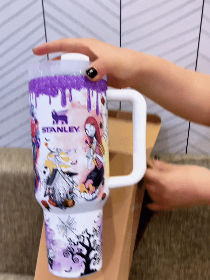 Hexidays™ Sally x Jack Skellington 40oz Tumbler